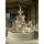 Large Size White Marble Cherb and Horse Water Fountain